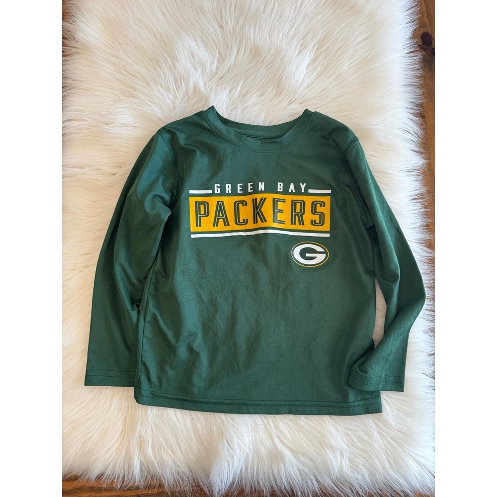 Green‎ Bay Packers long sleeve NFL 4t